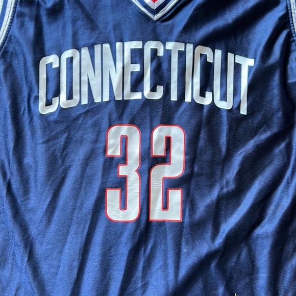 Richard Rip Hamilton UConn Huskies #32 Away Navy Jersey Connecticut Retro XL - Picture 3 of 8
